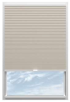 Obscura, Vanilla - Stick Fit Honeycomb Blind